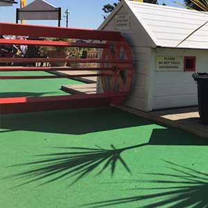 Crazy golf in Broadstairs