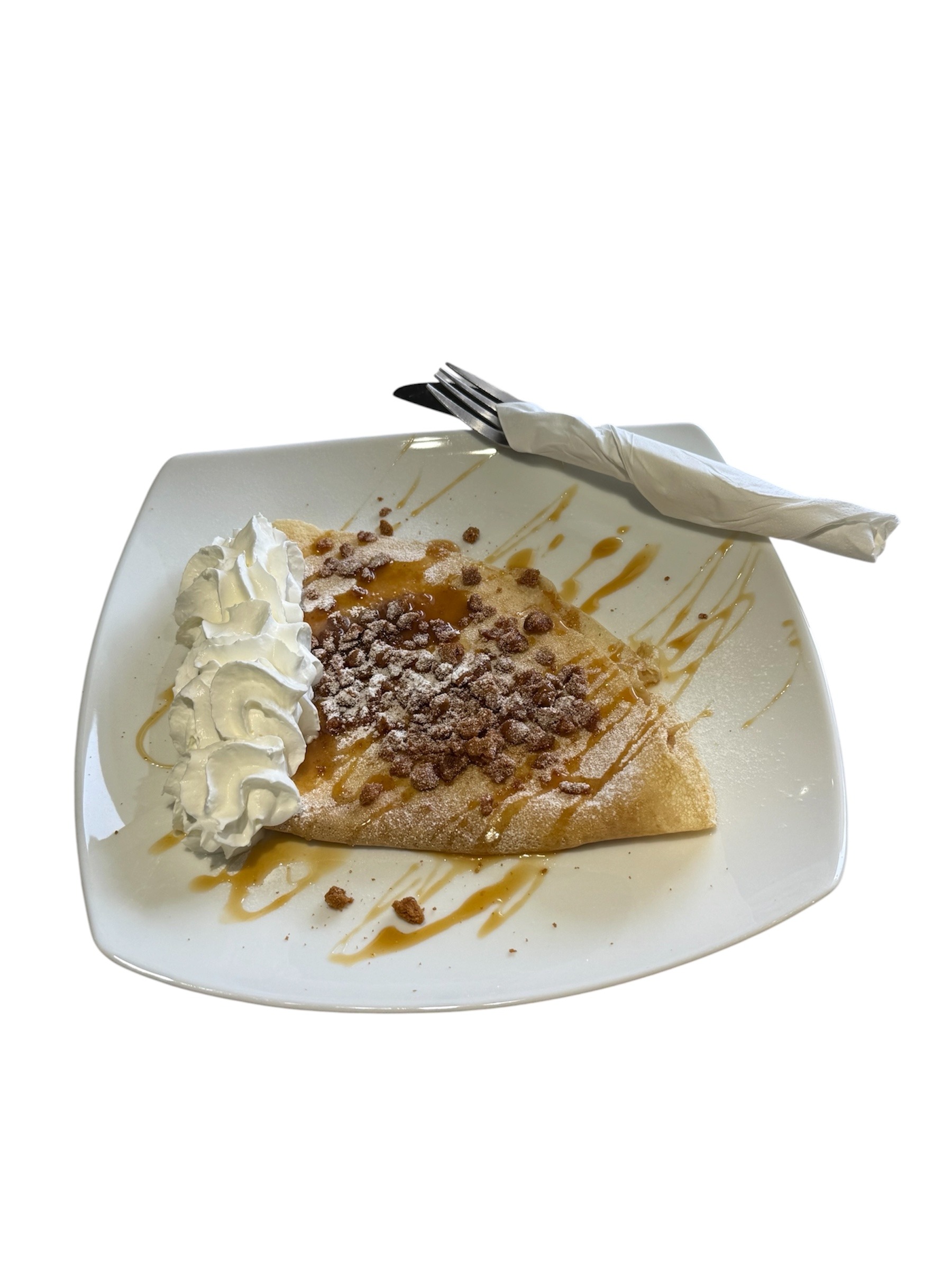 Biscoff Caramel Crunch Crepe